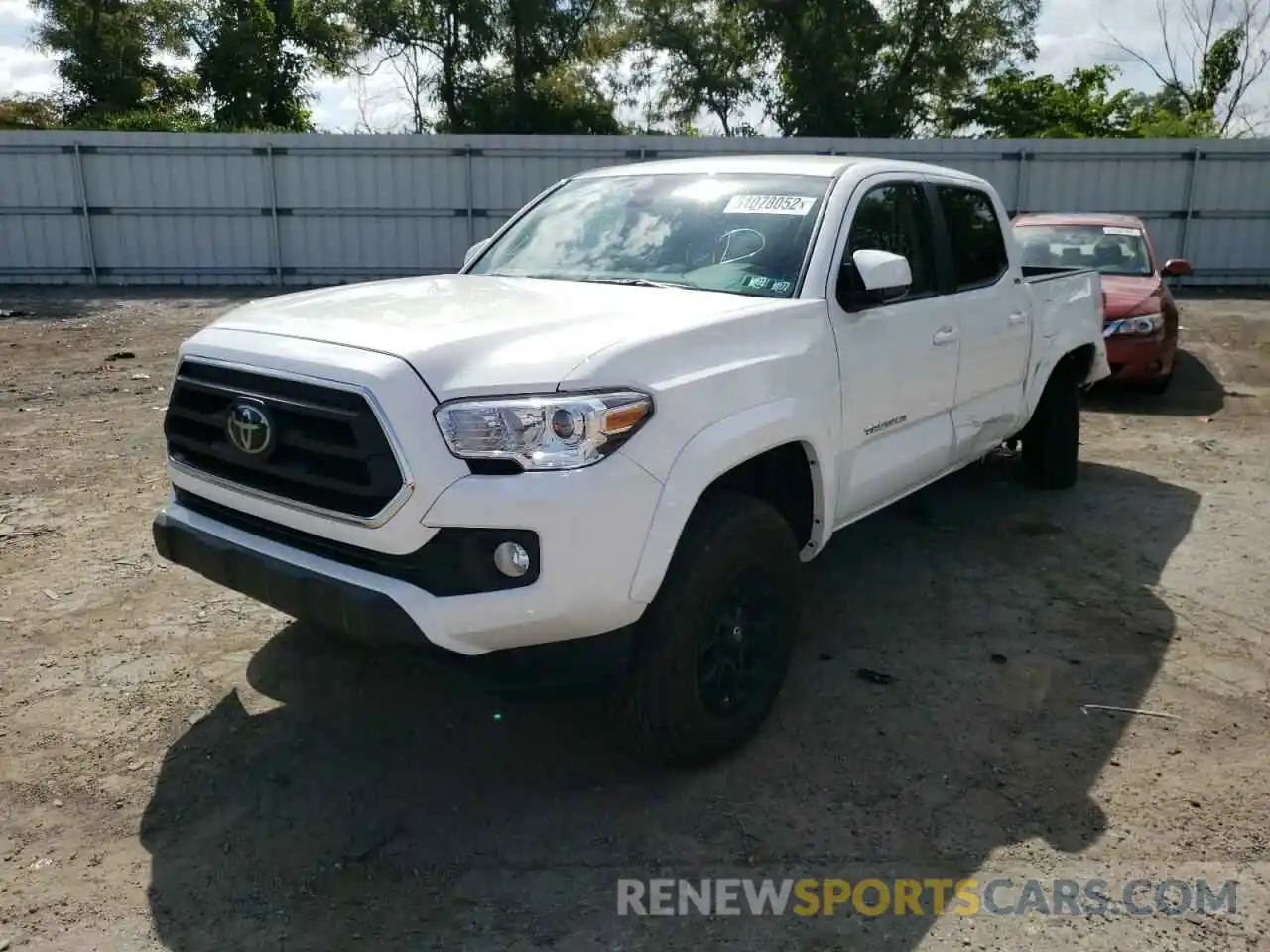 2 Photograph of a damaged car 3TYCZ5AN4NT055151 TOYOTA TACOMA 2022