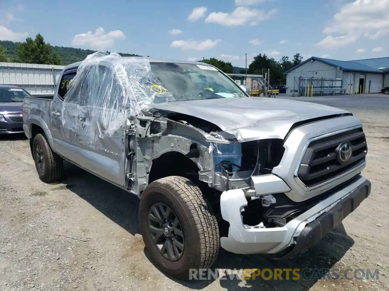 1 Photograph of a damaged car 3TYCZ5AN4NT057790 TOYOTA TACOMA 2022