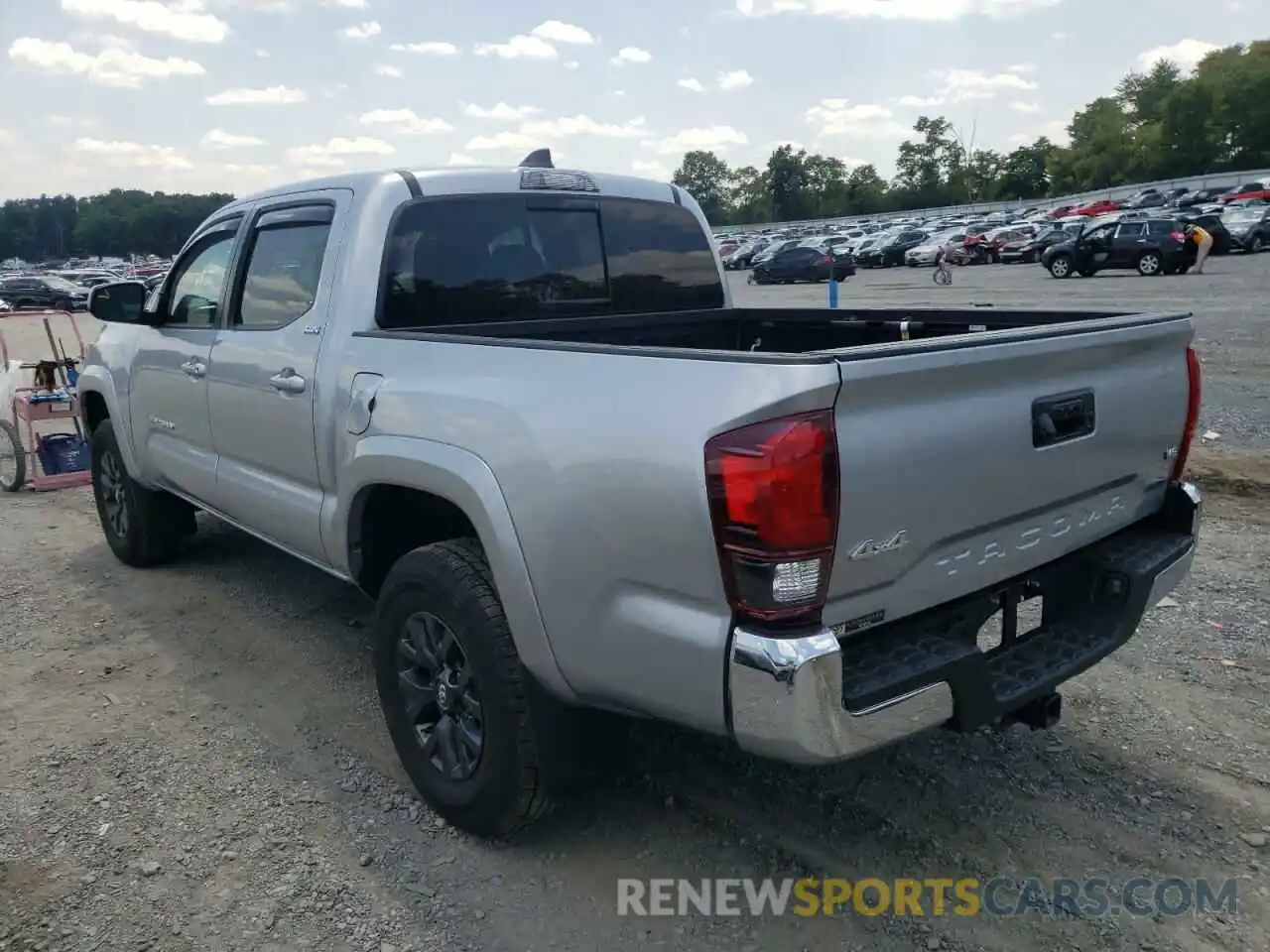 3 Photograph of a damaged car 3TYCZ5AN4NT057790 TOYOTA TACOMA 2022