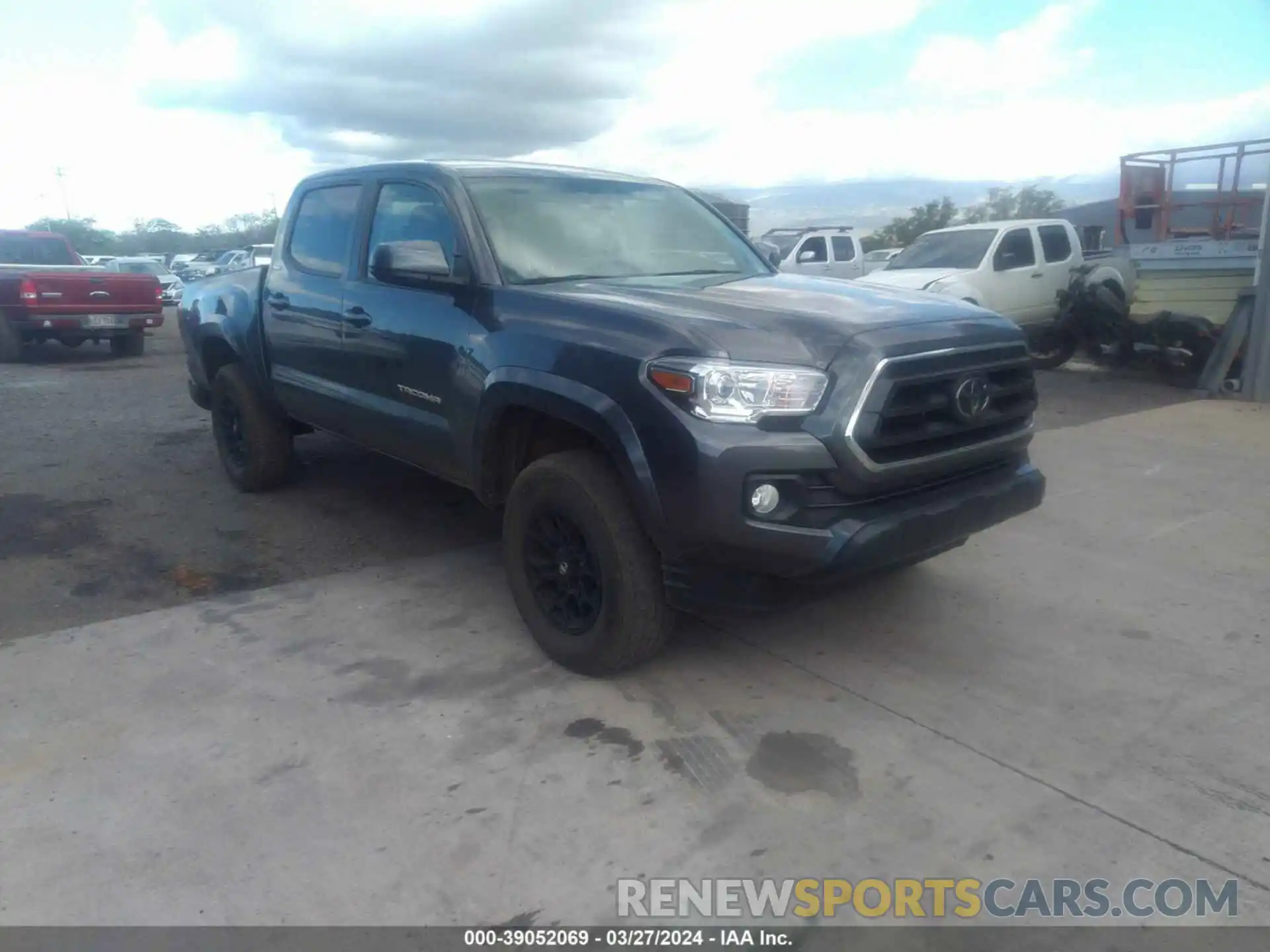 1 Photograph of a damaged car 3TYCZ5AN5NT060486 TOYOTA TACOMA 2022