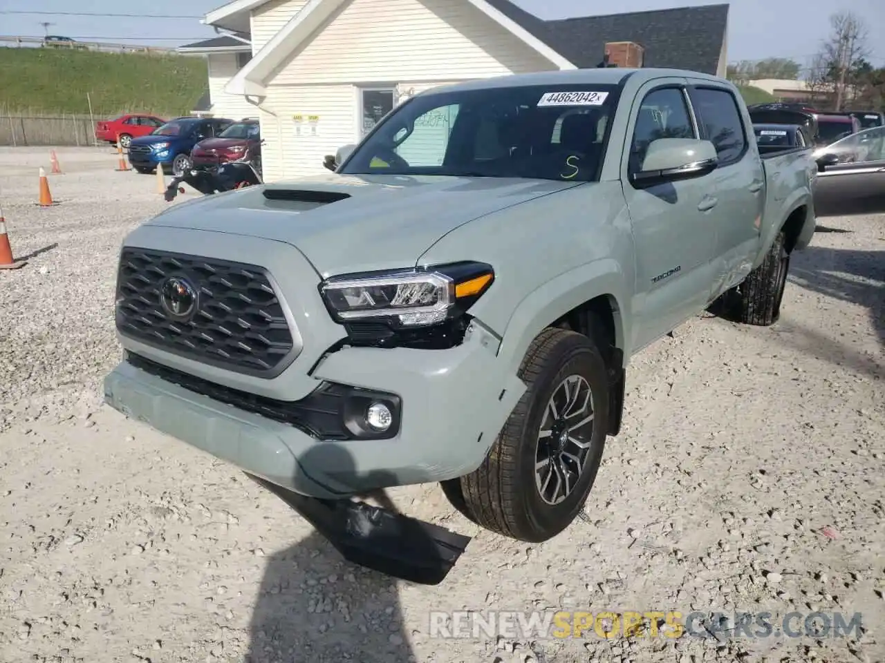 2 Photograph of a damaged car 3TYCZ5AN6NT071187 TOYOTA TACOMA 2022