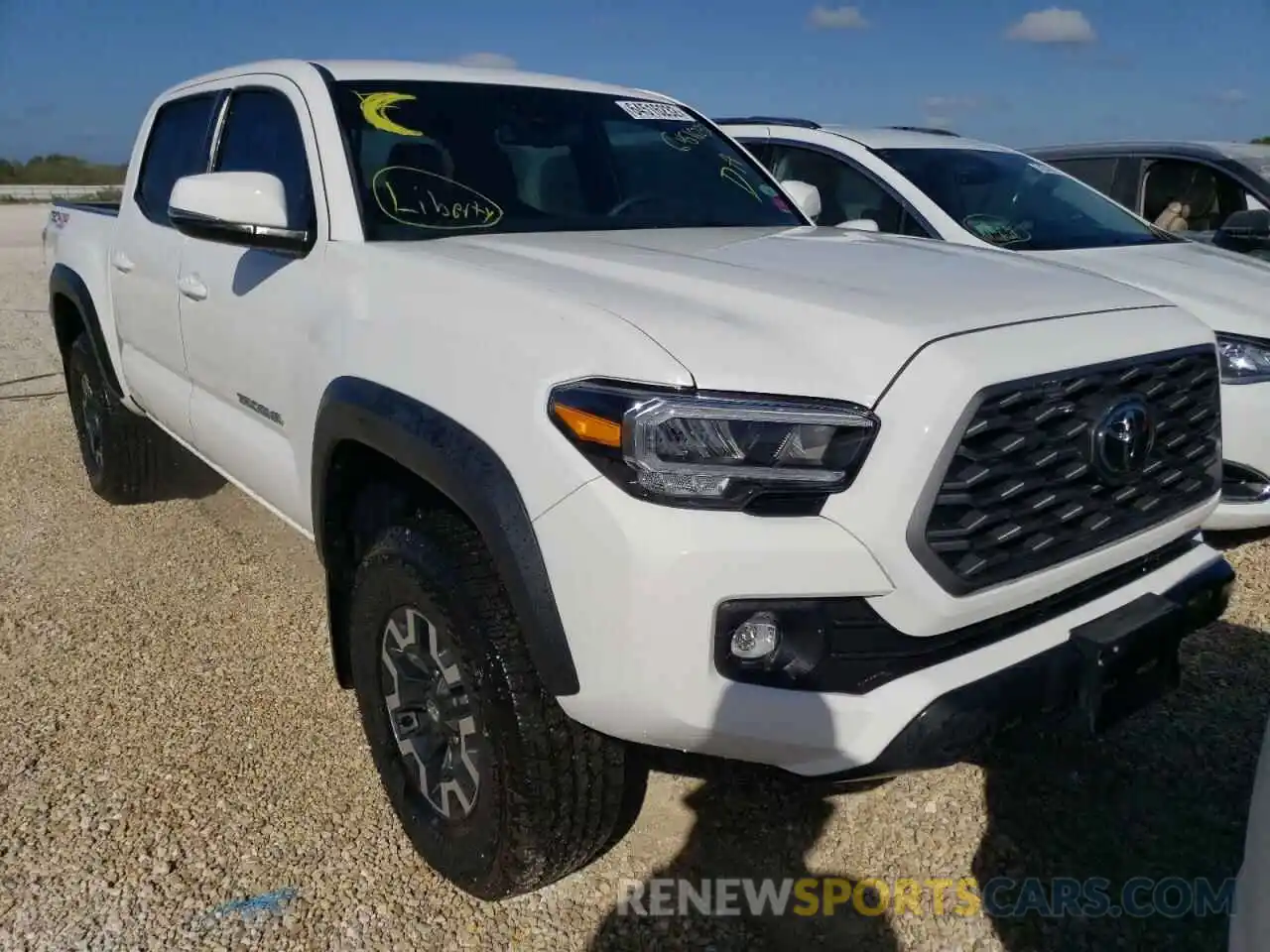 1 Photograph of a damaged car 3TYCZ5AN6NT088507 TOYOTA TACOMA 2022