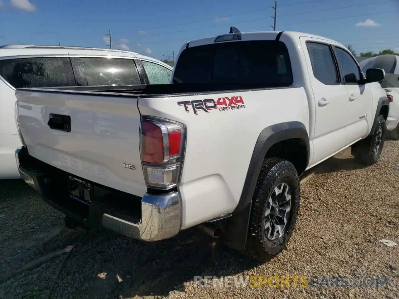 4 Photograph of a damaged car 3TYCZ5AN6NT088507 TOYOTA TACOMA 2022