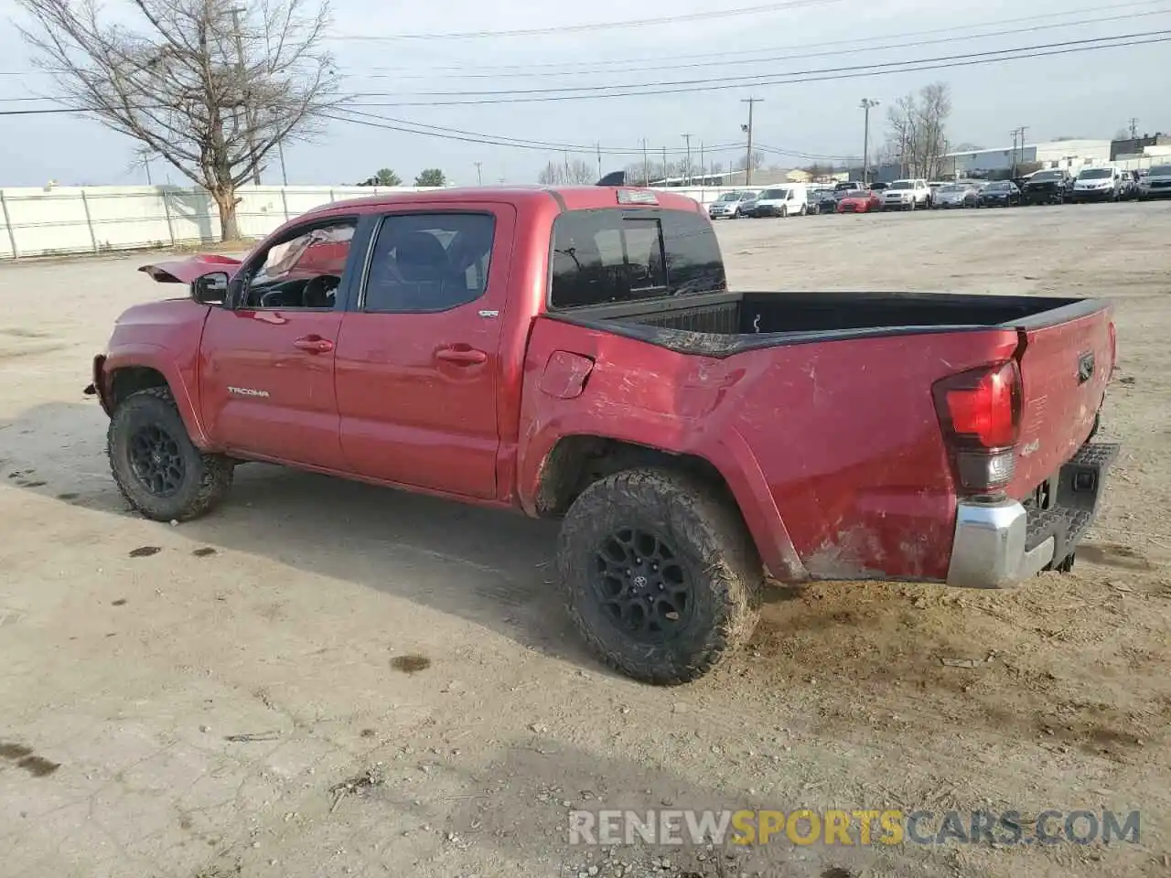 2 Фотография поврежденного автомобиля 3TYCZ5AN7NT083476 TOYOTA TACOMA 2022