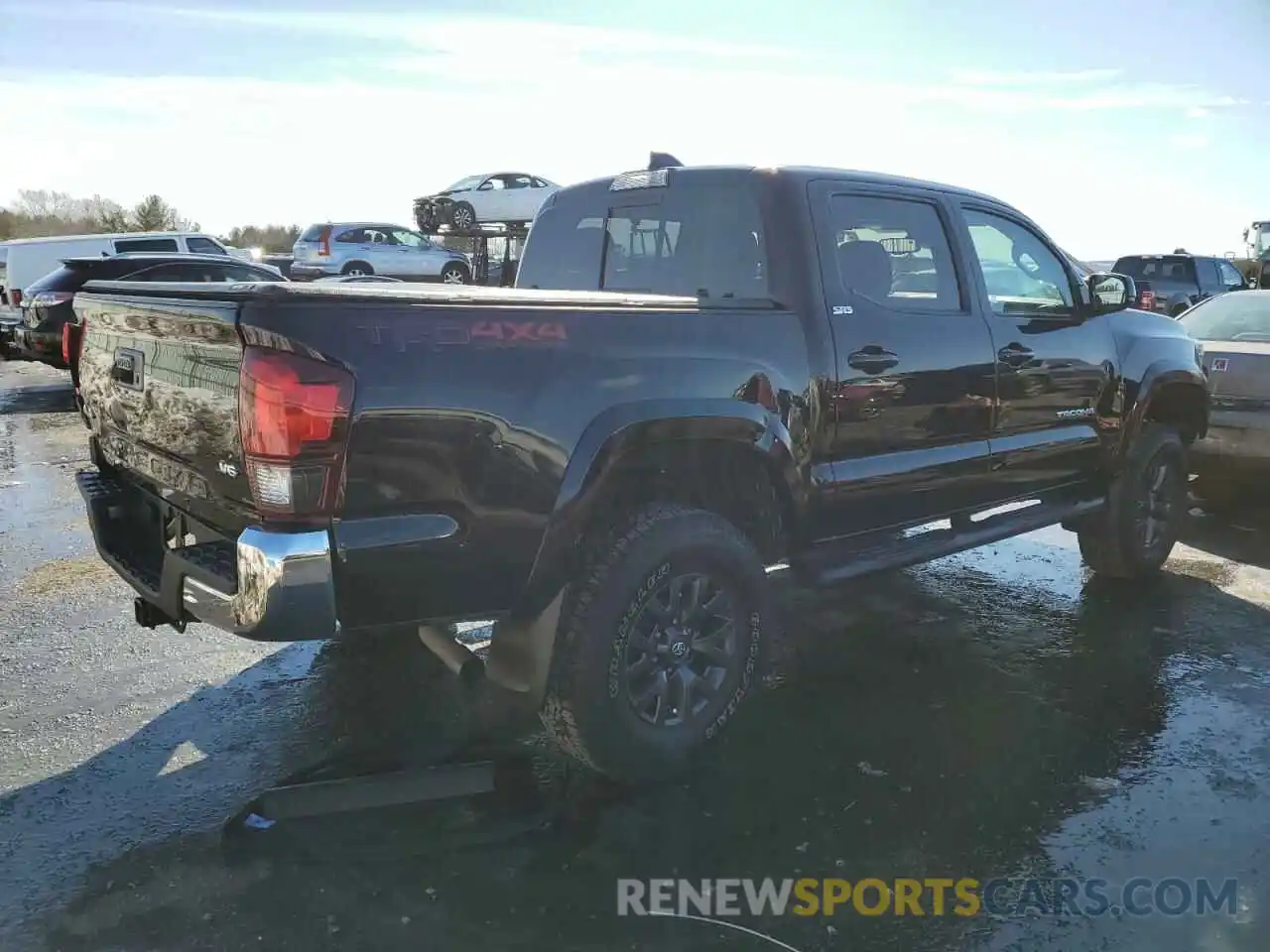 3 Photograph of a damaged car 3TYCZ5AN8NT070526 TOYOTA TACOMA 2022