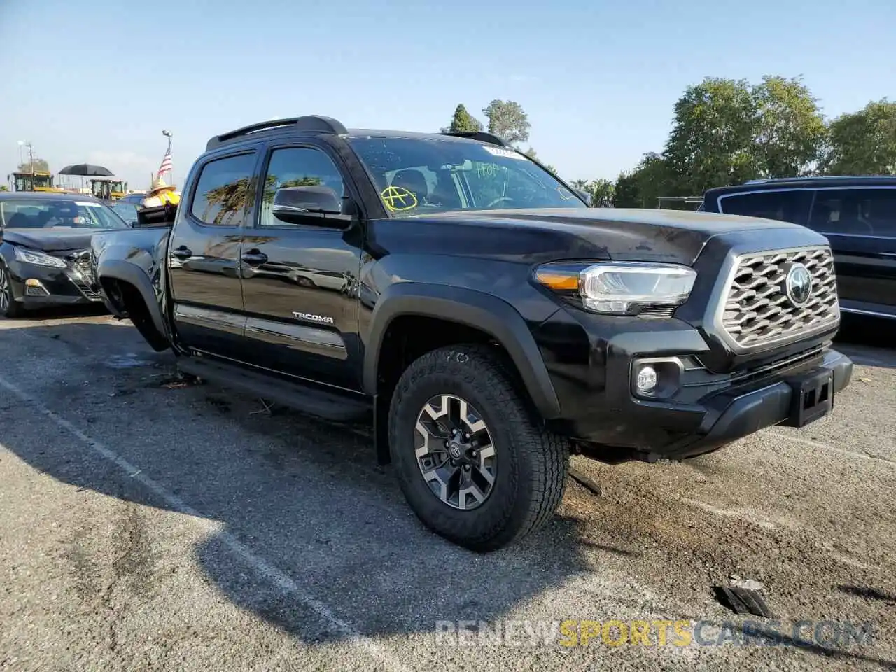 1 Photograph of a damaged car 3TYCZ5AN9NT074875 TOYOTA TACOMA 2022