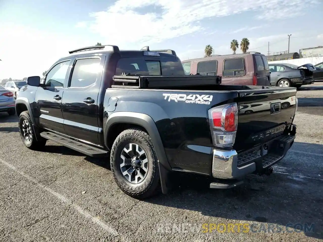 3 Photograph of a damaged car 3TYCZ5AN9NT074875 TOYOTA TACOMA 2022