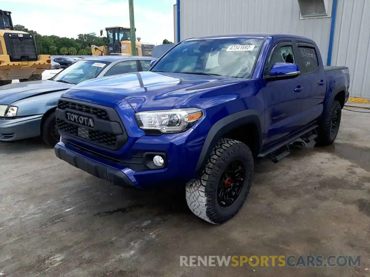 2 Photograph of a damaged car 3TYCZ5ANXNT057647 TOYOTA TACOMA 2022