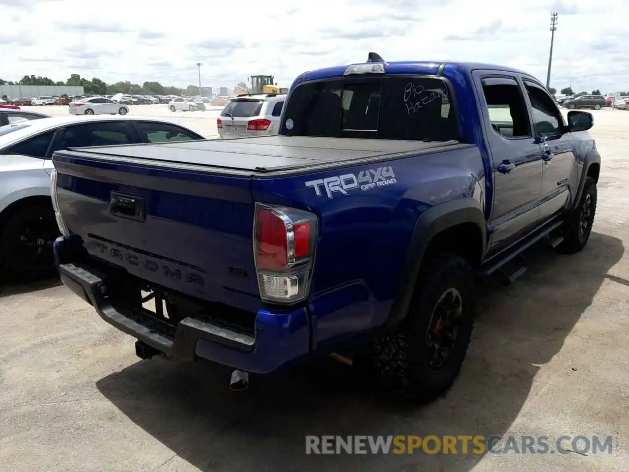 4 Фотография поврежденного автомобиля 3TYCZ5ANXNT057647 TOYOTA TACOMA 2022