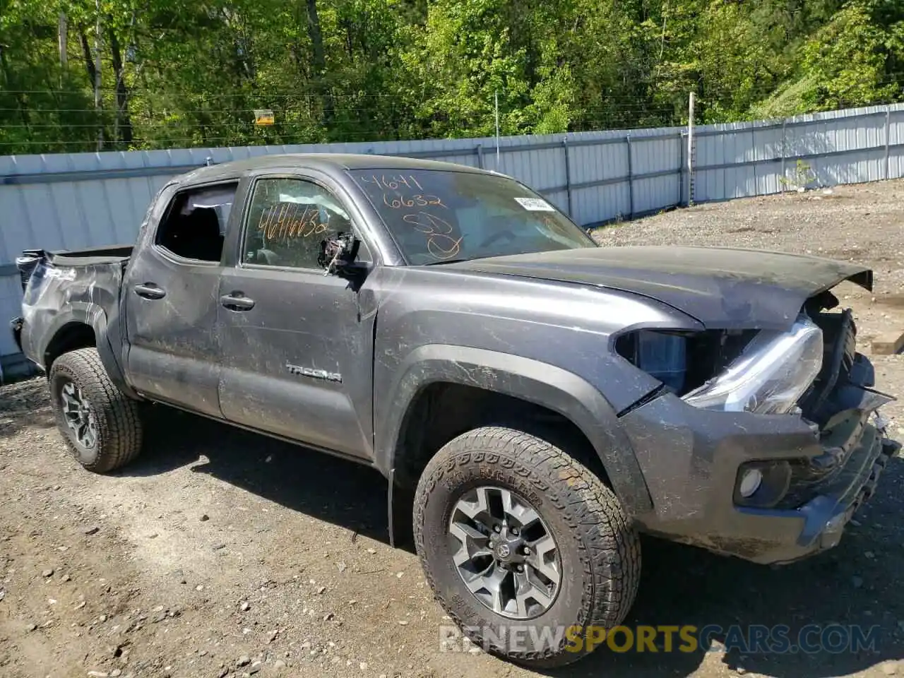 1 Photograph of a damaged car 3TYCZ5ANXNT066199 TOYOTA TACOMA 2022