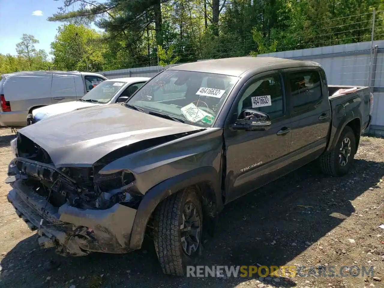 2 Photograph of a damaged car 3TYCZ5ANXNT066199 TOYOTA TACOMA 2022