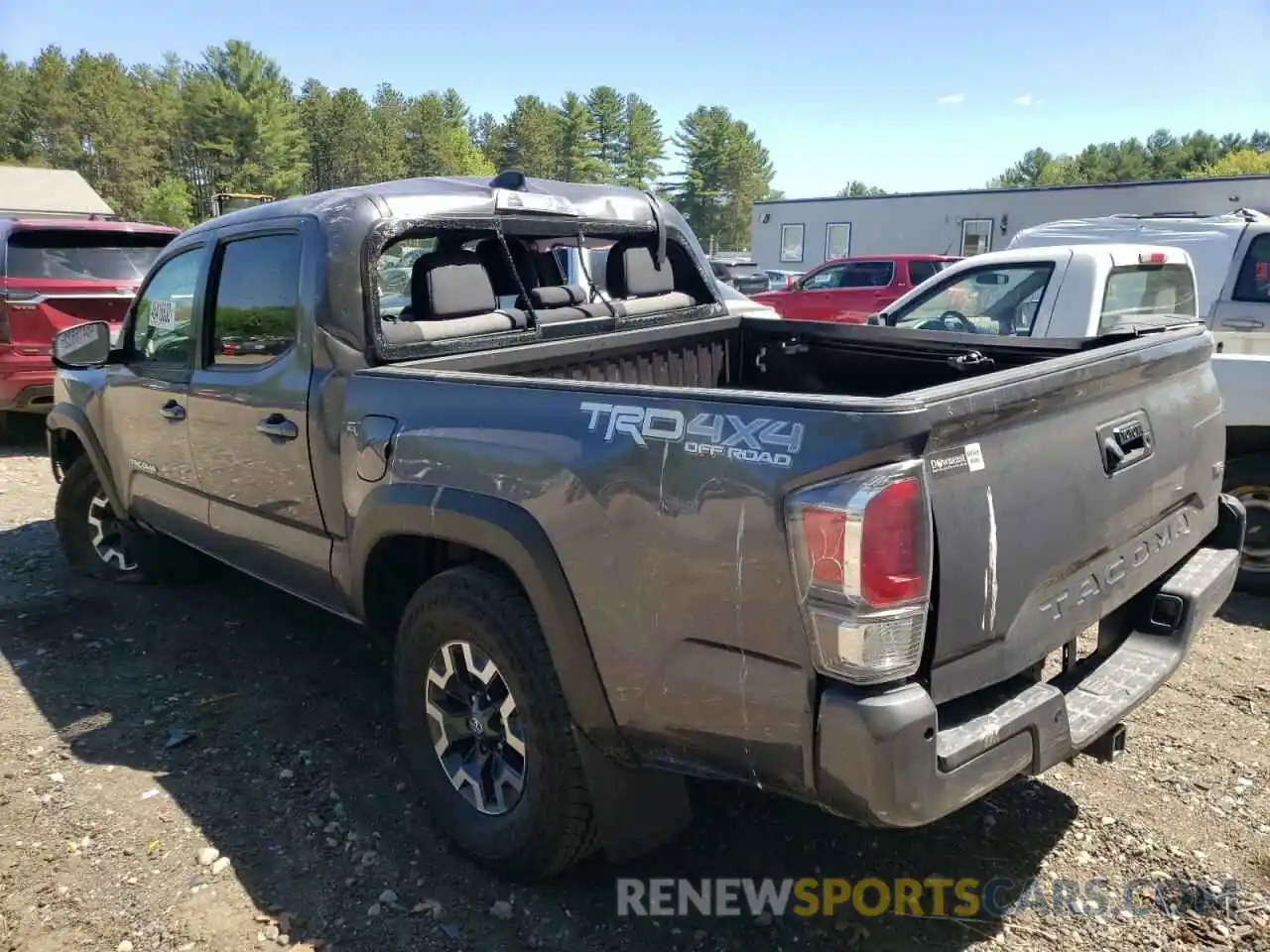 3 Photograph of a damaged car 3TYCZ5ANXNT066199 TOYOTA TACOMA 2022