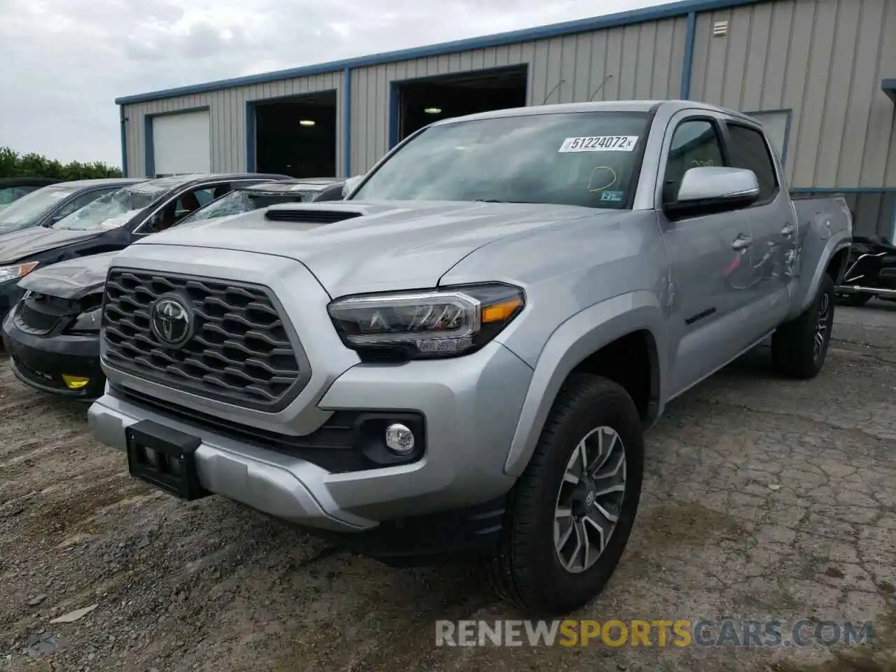 2 Photograph of a damaged car 3TYDZ5BN1NT006184 TOYOTA TACOMA 2022