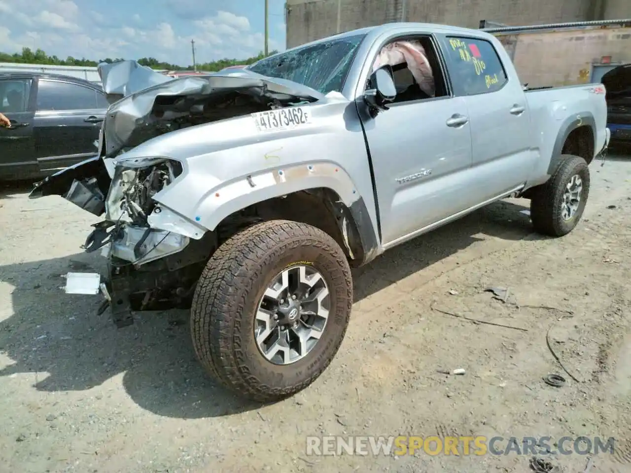 2 Photograph of a damaged car 3TYDZ5BN4NT005966 TOYOTA TACOMA 2022