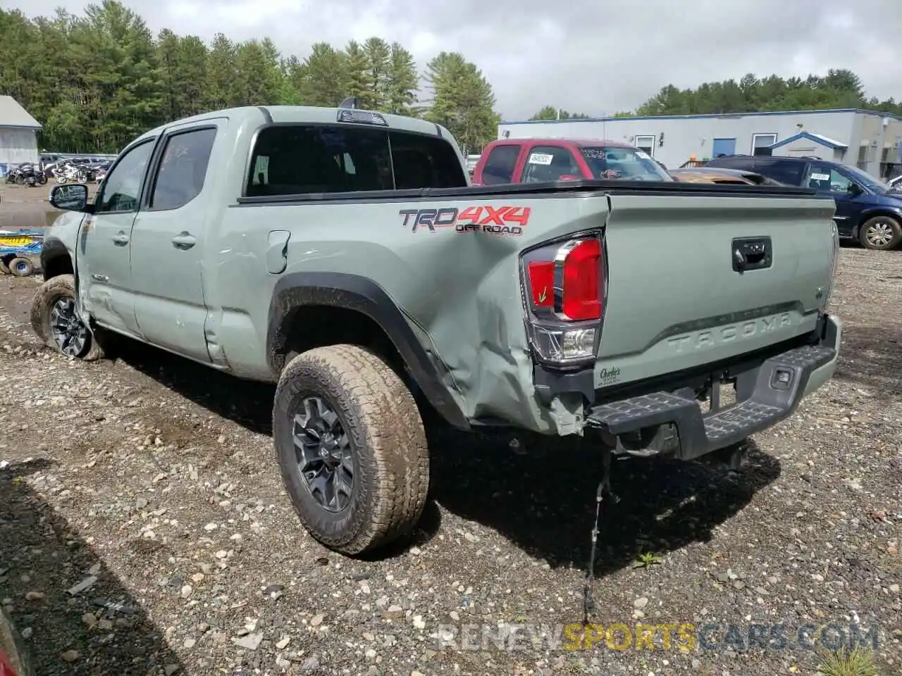 3 Photograph of a damaged car 3TYDZ5BN4NT006163 TOYOTA TACOMA 2022