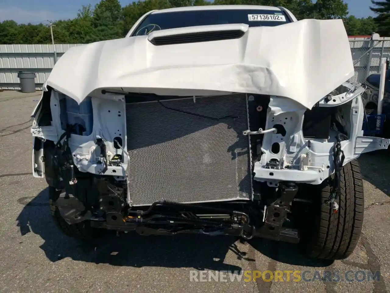 9 Photograph of a damaged car 3TYDZ5BN4NT012741 TOYOTA TACOMA 2022