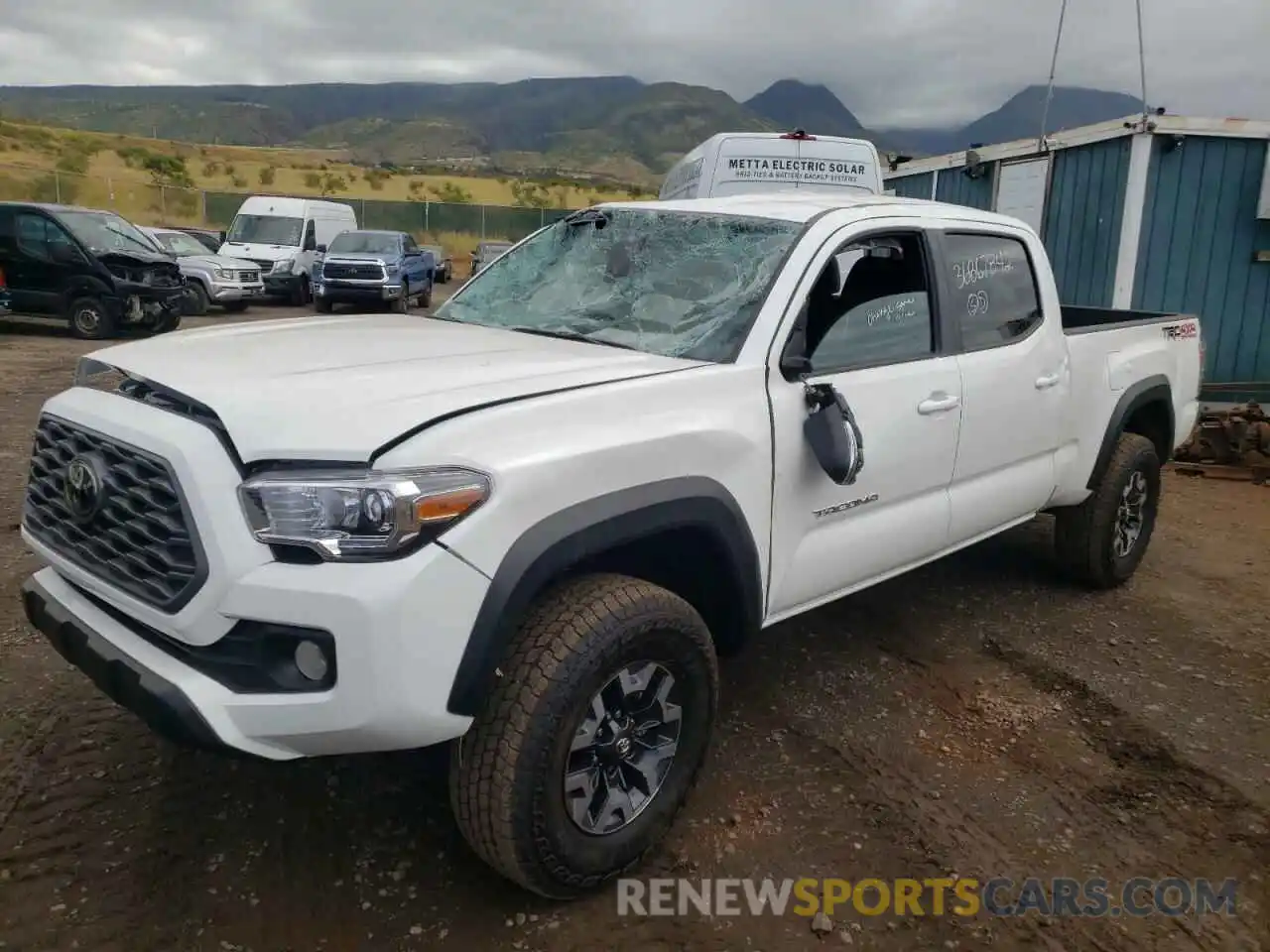 2 Photograph of a damaged car 3TYDZ5BN8NT007395 TOYOTA TACOMA 2022