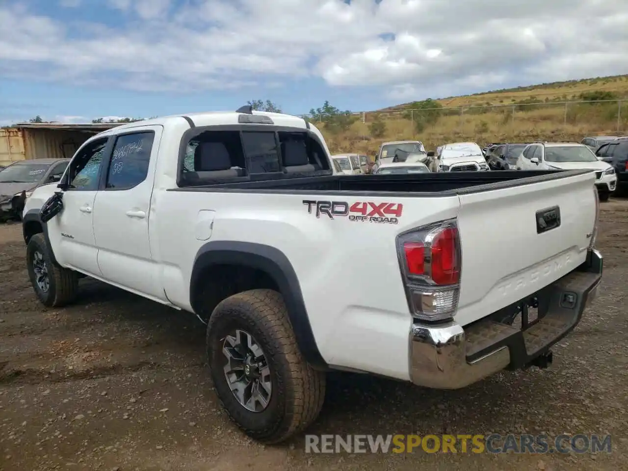 3 Photograph of a damaged car 3TYDZ5BN8NT007395 TOYOTA TACOMA 2022