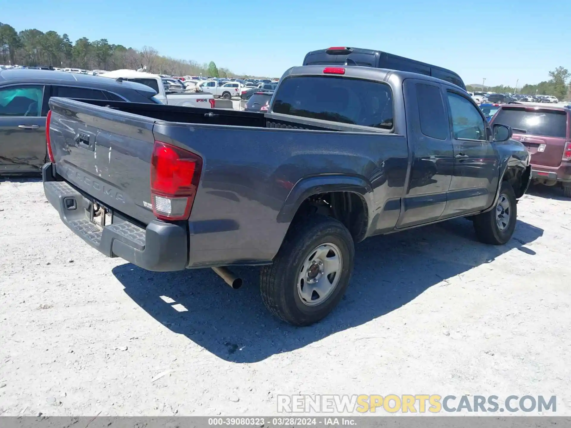 4 Photograph of a damaged car 3TYRX5GN0NT046731 TOYOTA TACOMA 2022