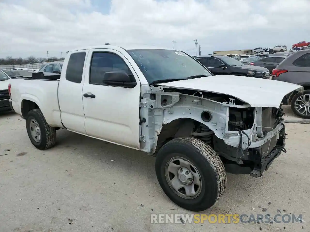 4 Photograph of a damaged car 3TYRX5GN0NT062718 TOYOTA TACOMA 2022