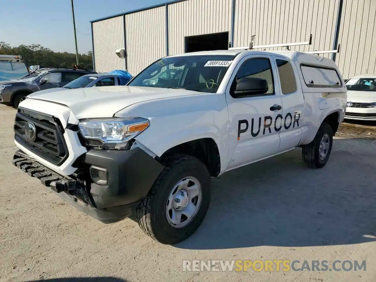 1 Photograph of a damaged car 3TYRX5GN1NT044289 TOYOTA TACOMA 2022