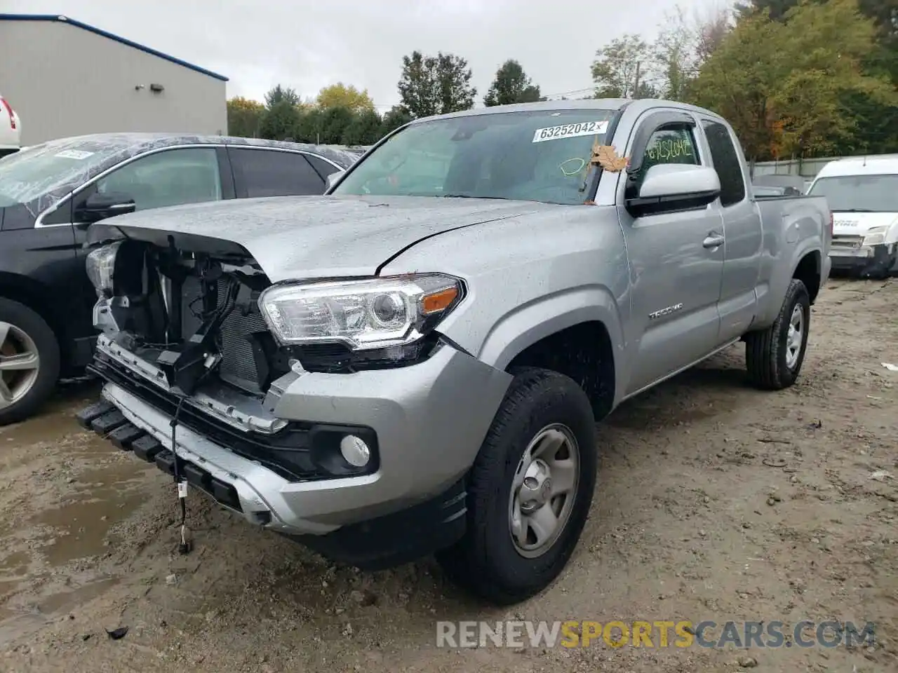 2 Photograph of a damaged car 3TYRX5GN1NT052067 TOYOTA TACOMA 2022