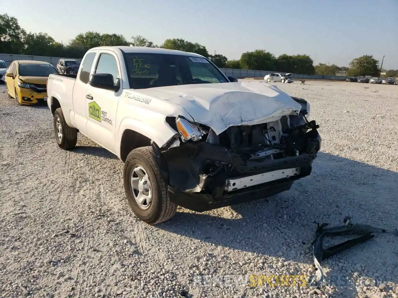 1 Photograph of a damaged car 3TYRX5GN3NT042172 TOYOTA TACOMA 2022