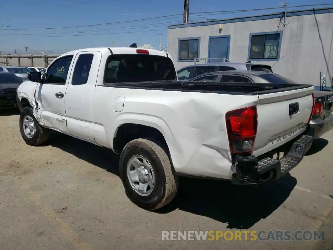 3 Photograph of a damaged car 3TYRX5GN3NT050241 TOYOTA TACOMA 2022