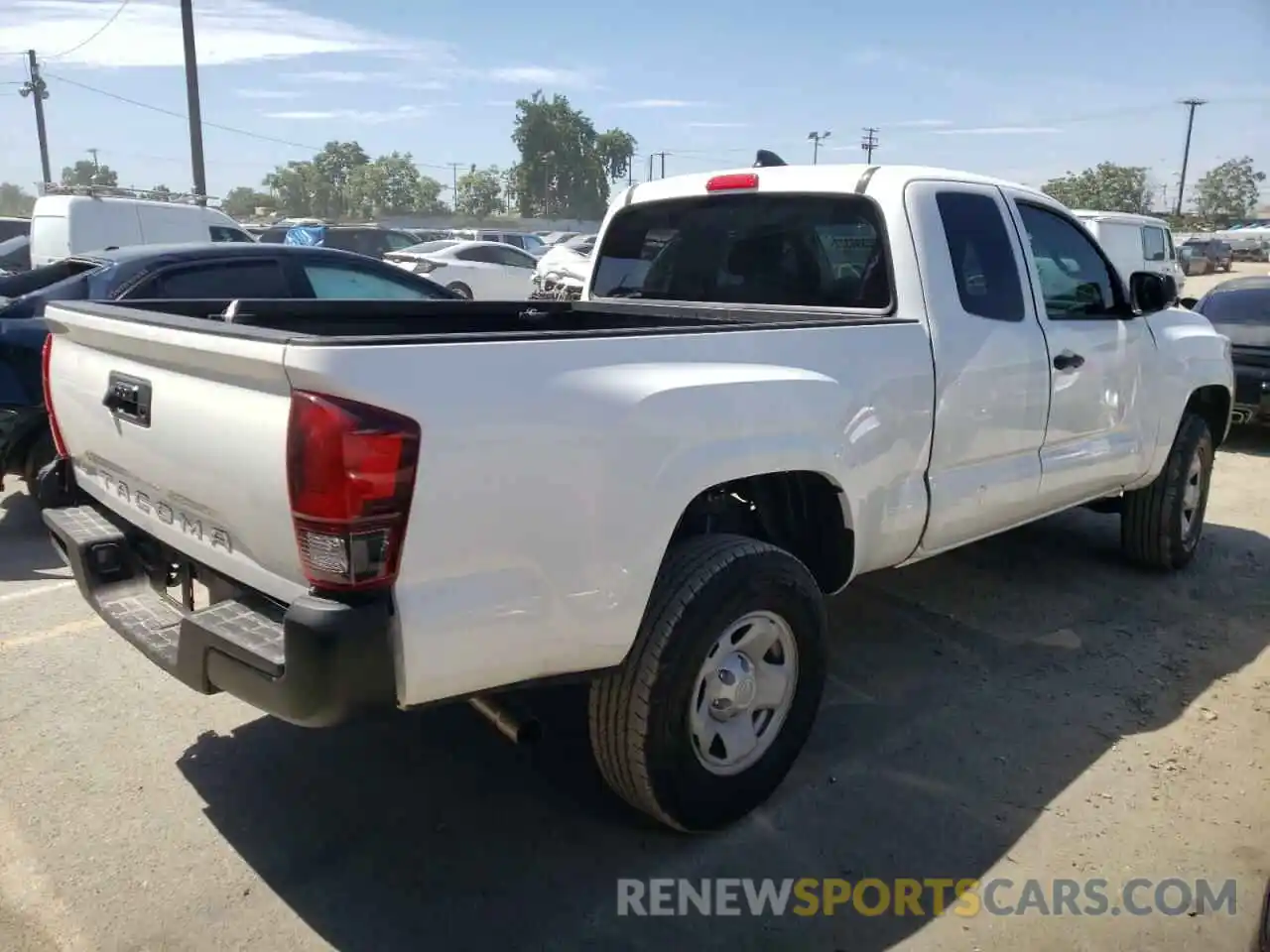 4 Photograph of a damaged car 3TYRX5GN3NT050241 TOYOTA TACOMA 2022