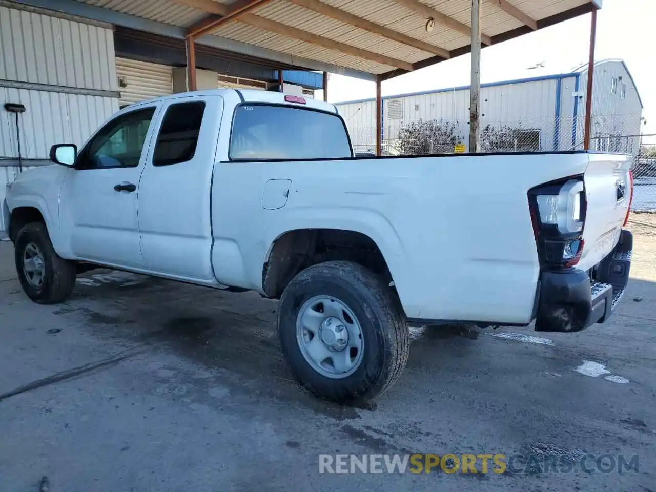 2 Photograph of a damaged car 3TYRX5GN3NT054502 TOYOTA TACOMA 2022