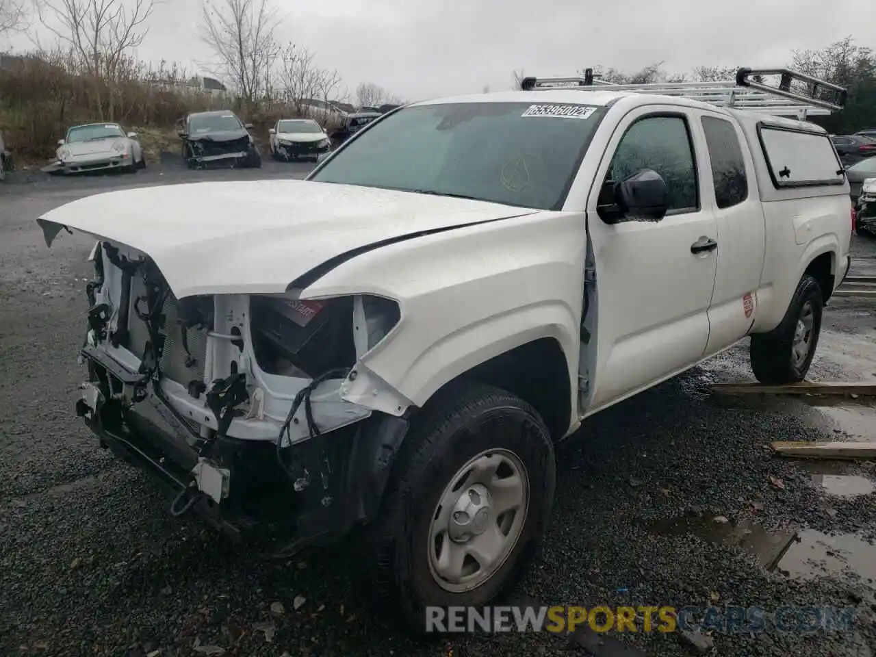 2 Photograph of a damaged car 3TYRX5GN4NT042701 TOYOTA TACOMA 2022