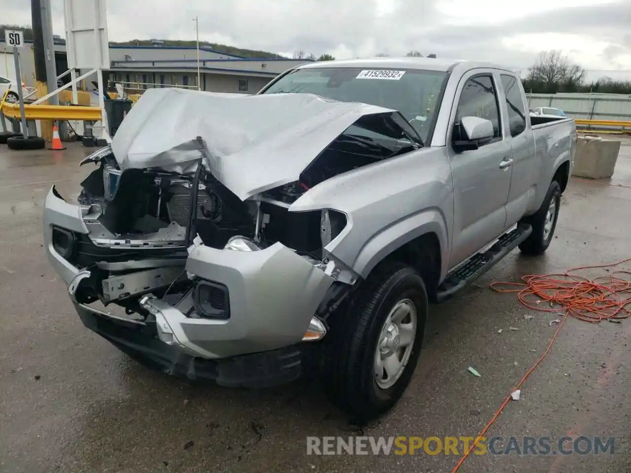 2 Photograph of a damaged car 3TYRX5GN5NT038804 TOYOTA TACOMA 2022