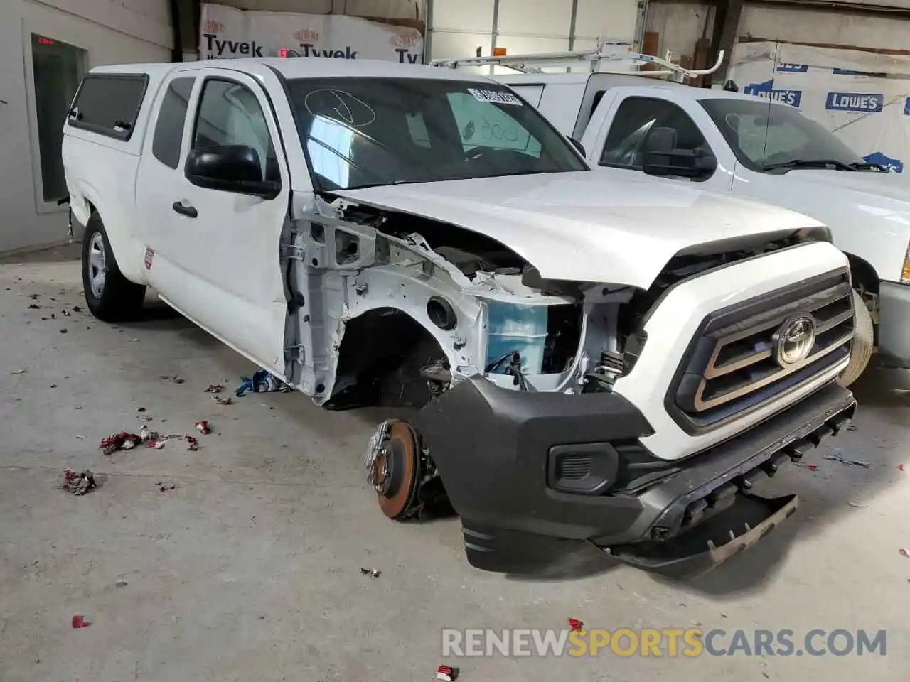 1 Photograph of a damaged car 3TYRX5GN5NT050743 TOYOTA TACOMA 2022