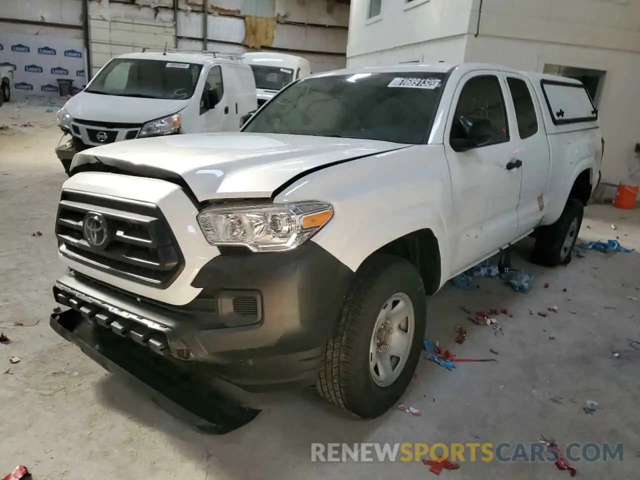 2 Photograph of a damaged car 3TYRX5GN5NT050743 TOYOTA TACOMA 2022