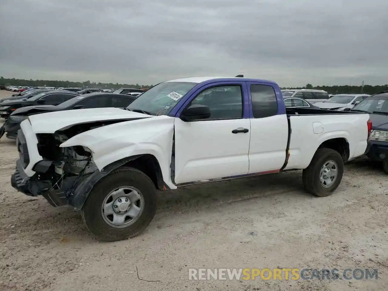 1 Photograph of a damaged car 3TYRX5GN5NT066358 TOYOTA TACOMA 2022