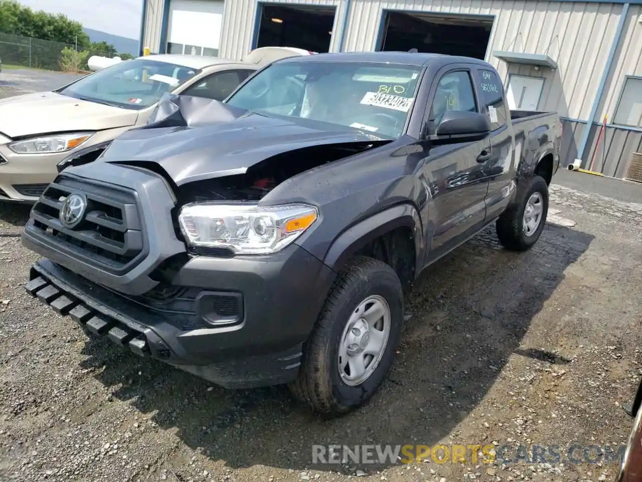 2 Photograph of a damaged car 3TYRX5GN7NT050078 TOYOTA TACOMA 2022