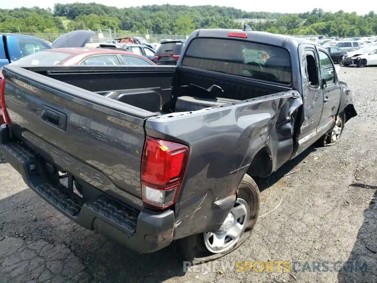 4 Photograph of a damaged car 3TYRX5GN7NT050078 TOYOTA TACOMA 2022