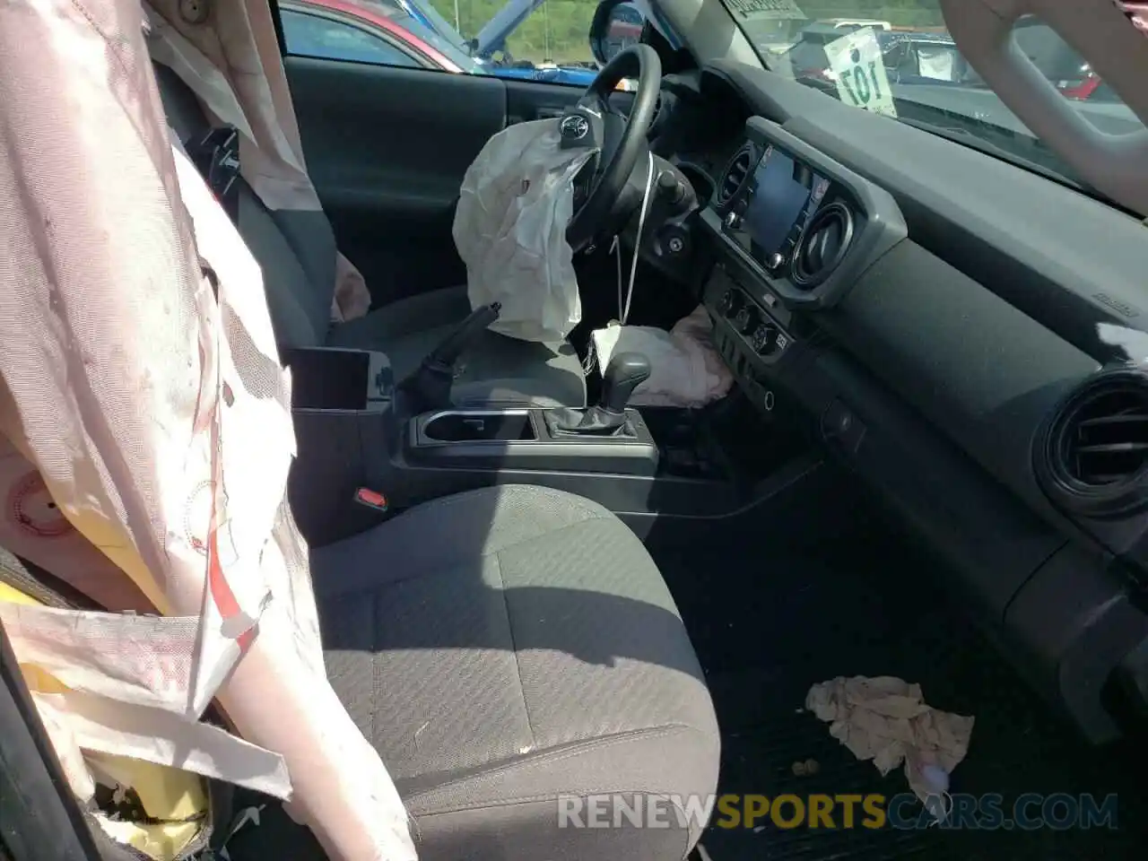 5 Photograph of a damaged car 3TYRX5GN7NT050078 TOYOTA TACOMA 2022