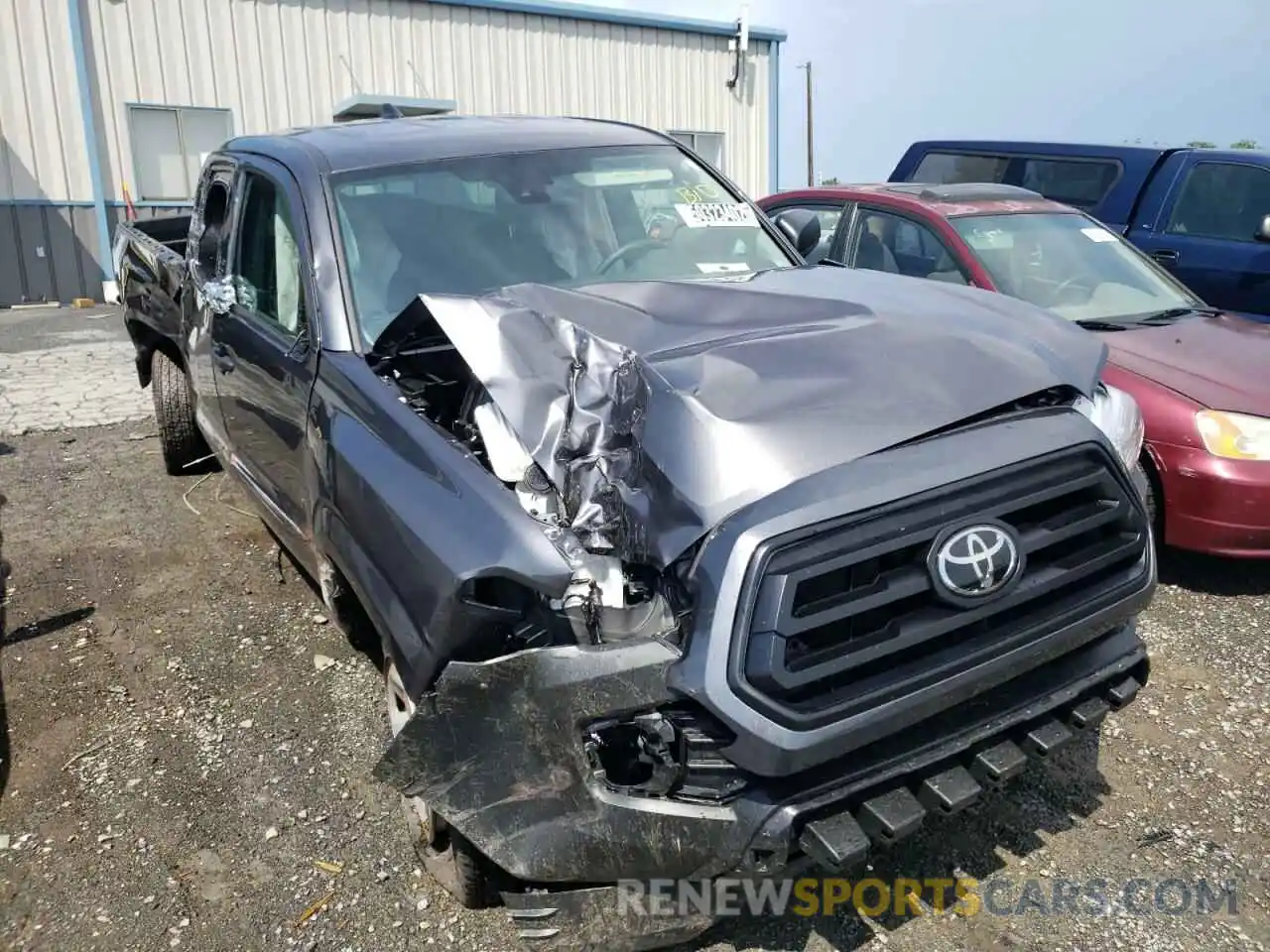 9 Photograph of a damaged car 3TYRX5GN7NT050078 TOYOTA TACOMA 2022