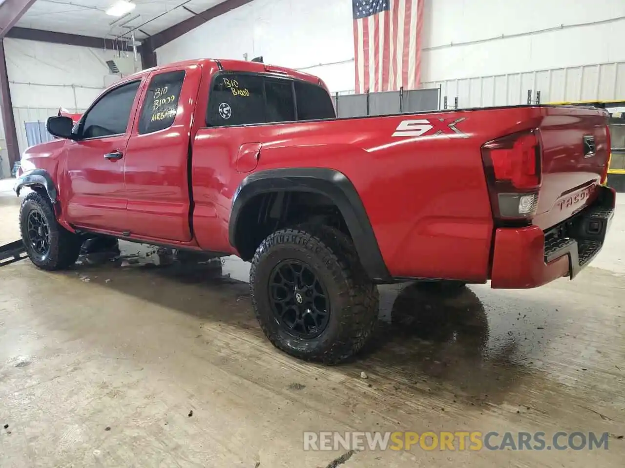 2 Photograph of a damaged car 3TYRX5GN7NT066653 TOYOTA TACOMA 2022