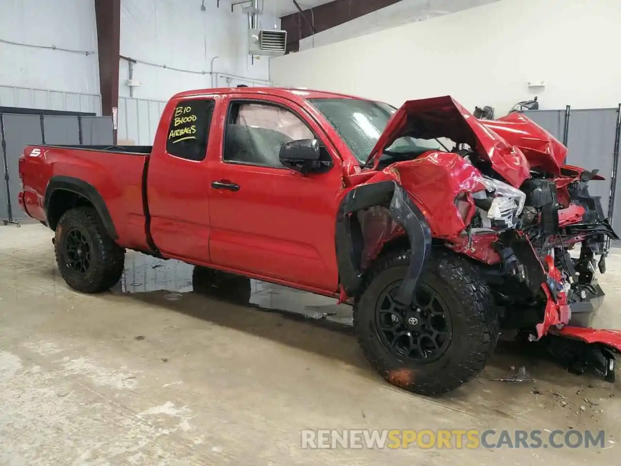 4 Photograph of a damaged car 3TYRX5GN7NT066653 TOYOTA TACOMA 2022