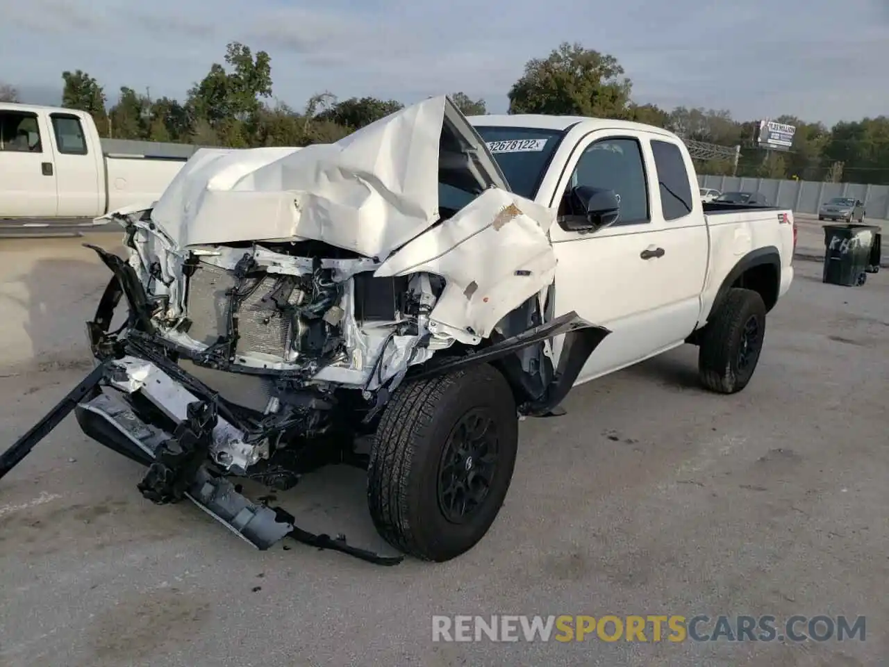 2 Photograph of a damaged car 3TYRX5GN8NT040112 TOYOTA TACOMA 2022