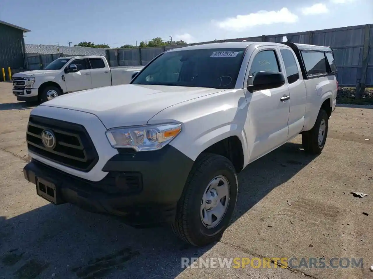 2 Photograph of a damaged car 3TYRX5GN8NT052793 TOYOTA TACOMA 2022