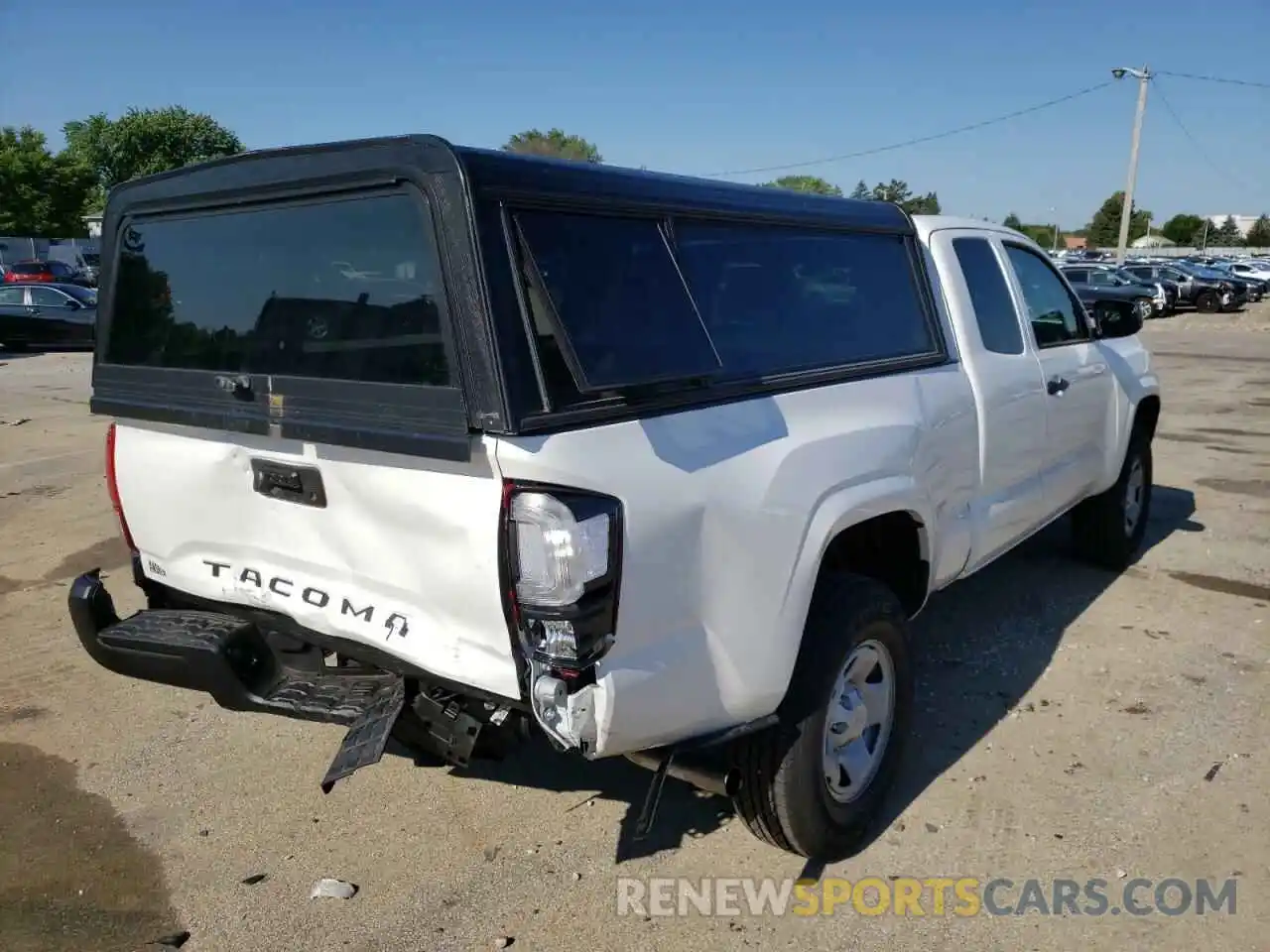 4 Photograph of a damaged car 3TYRX5GN8NT052793 TOYOTA TACOMA 2022