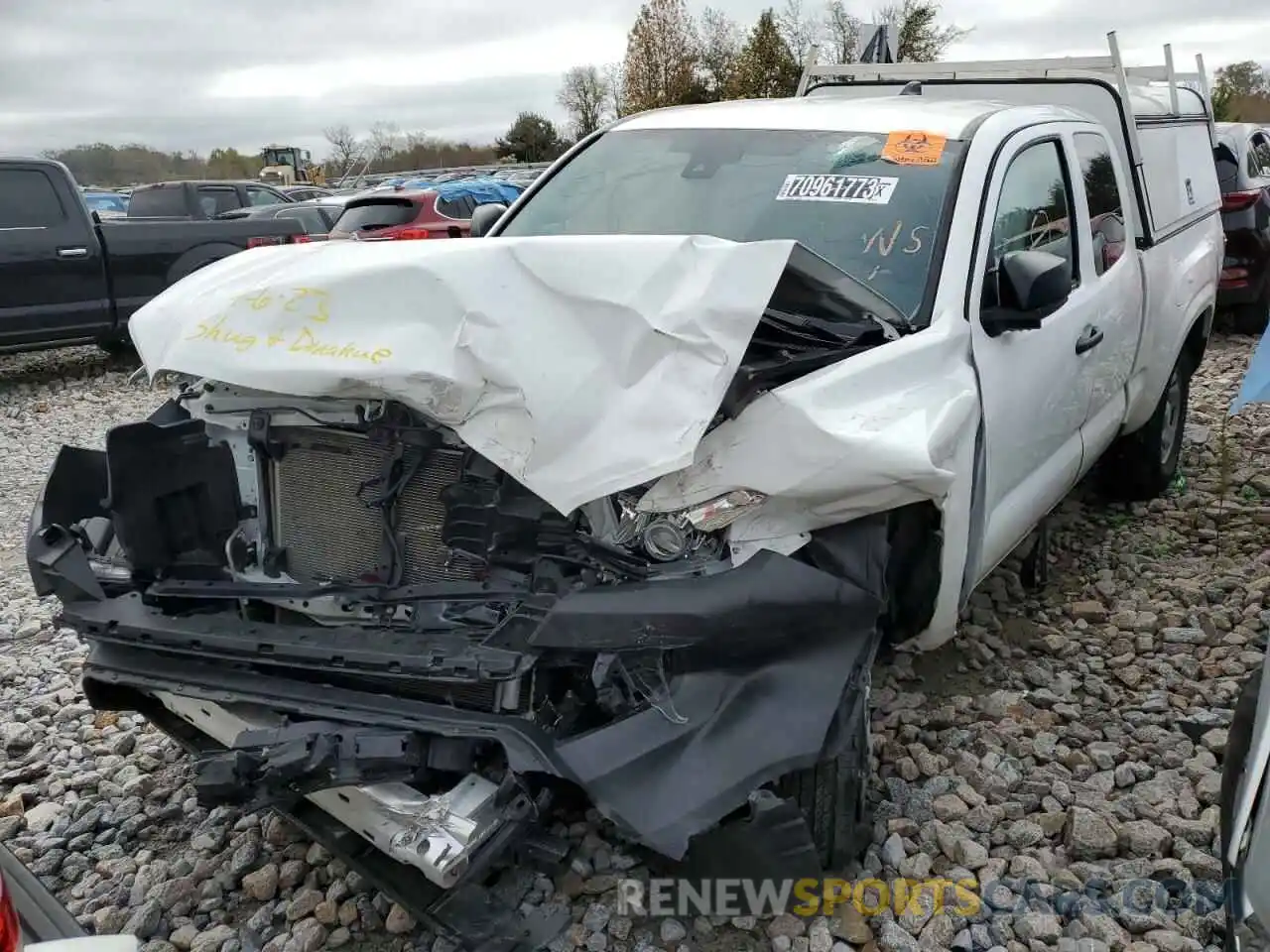 1 Photograph of a damaged car 3TYRX5GN8NT057573 TOYOTA TACOMA 2022