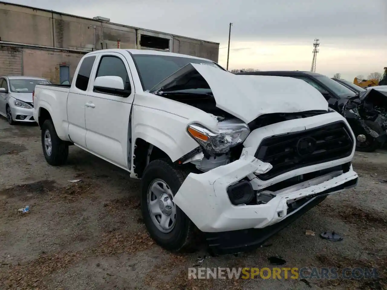 1 Photograph of a damaged car 3TYRX5GN9NT036330 TOYOTA TACOMA 2022