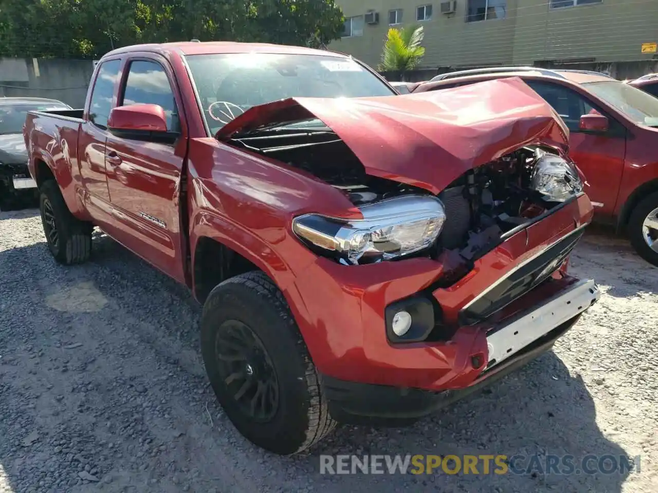 1 Photograph of a damaged car 3TYRX5GN9NT052981 TOYOTA TACOMA 2022