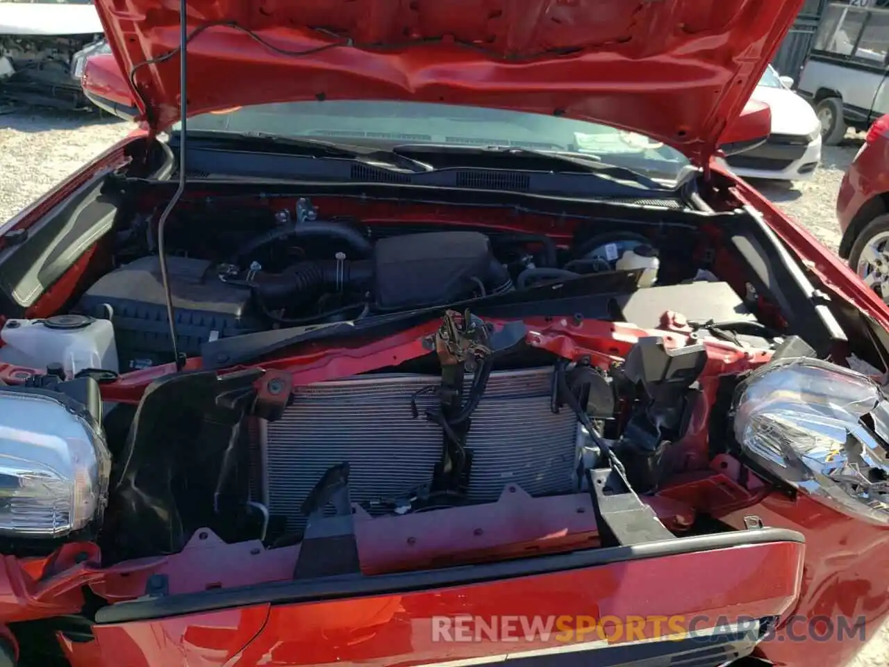 7 Photograph of a damaged car 3TYRX5GN9NT052981 TOYOTA TACOMA 2022