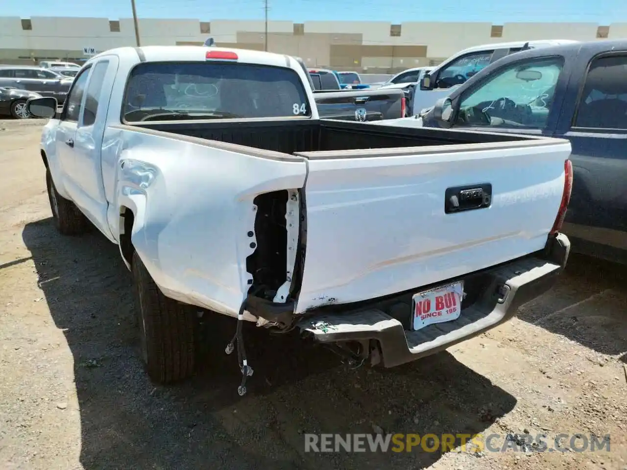 3 Photograph of a damaged car 3TYRX5GNXNT048390 TOYOTA TACOMA 2022