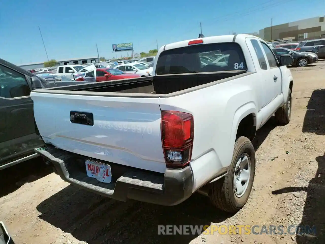 4 Photograph of a damaged car 3TYRX5GNXNT048390 TOYOTA TACOMA 2022